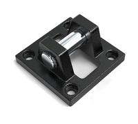 Soporte de fijación de cilindro de aire de tipo estándar, accesorios de cilindro de aire, piezas neumáticas, montaje trasero, pin de 14 mm de diámetro, orificio de cilindro a juego de 40 mm