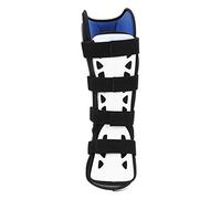 Soporte de fijación de tobillo, cómodo soporte de tobillo transpirable, fractura de tobillo ajustable lavable para pies de fractura de tobillo y pantorrilla(Left M)