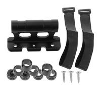 Soporte de Fijación para Bicicleta en Horquilla, Metal Negro | Ejes Pasantes y Barras de Techo, Fácil de Transportar y Guardar, Uso en Trayectos y Vehículo