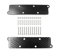 Soporte de Fijación para Bobina de Encendido, Aleación de Aluminio, 240x62mm - Alta Resistencia y Disipación de Calor, Compatible con B5 S4 RS4 C5 2.7 V6 2.7T (negra)