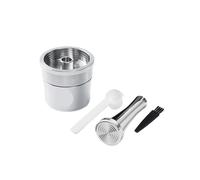 Soporte de filtro café reutilizable acero inoxidable, cápsulas rellenables, Compatible con ILLY Y3.2 Mahine((4rolls) 12x40mm-I)