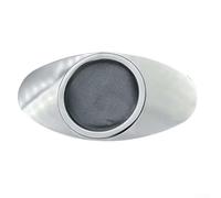 Soporte de filtro de café de acero inoxidable 304 grado doble función para aplicación de bolas de hielo Microperforación de precisión para sabor limpio Moderno minimalista plateado para limpiar para
