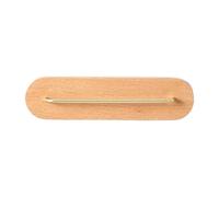 Soporte de filtro de café Montado en la pared | Madera + Metal, 14x3.5cm | Organizador de papel autoadhesivo | For Kitchen Coffee Station, Restaurante Café Almacenamiento
