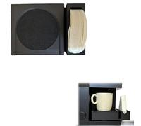 Soporte de filtro de café para elevador de taza ajustable Fellow Aiden, diseño que ahorra espacio, compatible con cafetera Fellow Aiden