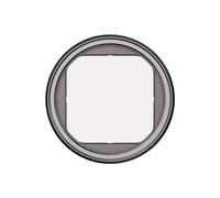 Soporte de filtro de lente para insta360 Ace Pro/ACE marco protector de metal, soporte de filtro de cámara de vidrio óptico multicapa/marco de aluminio ultra delgado