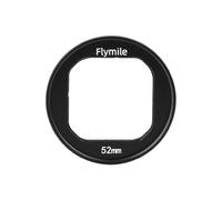 Soporte de filtro de metal para Insta360 Ace Pro para Ace Pro 2, soporte de filtro universal de 49 mm y 52 mm con diseño de liberación rápida, marco protector de aleación de aluminio para accesorios