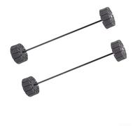 Soporte de flecha de espuma para carcaj, estante dividido de EVA con capacidad para 12 flechas de forma segura, poste de fibra de vidrio para accesorios de arco compuesto y recurvo (2 piezas)