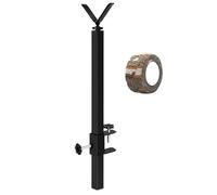 Soporte de fotos: barra de trípode con iluminación compacta, práctico estabilizador de retrato extensible para senderismo, soporte móvil para posicionamiento seguro | Exploración de ten