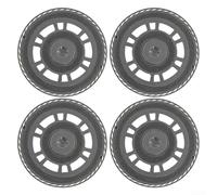 Soporte de fregona compatible para Dreame para L20 Ultra para X30 Ultra para modelos X40 Ultra con sistema automático de elevación de alfombras, pieza de almacenamiento de repuesto gris (4 piezas)