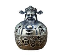 Soporte de fuego, Retro Metal Censer, Zen Meditation Accessory, Ash Catcher Característica, Decorative Design Element, Best for Living Room, Bedroom, Yoga Space, Oro Meditación Cuerno