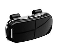 Soporte de gafas de sol: almacenamiento de vidrio interior del vehículo para sedán, organizador de gafas de sol con un organizador seguro de visutador para vehículos, camiones, uso diario, viaje, viaj