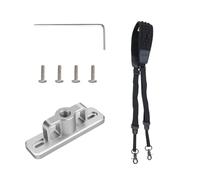 Soporte de gancho de metal para mando a distancia, trípodes, adaptadores para colgar en el cuello, accesorios perfectos para fotógrafos profesionales