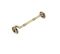 Soporte de gancho de ventana de cobre, hebilla de puerta de ventanas antiguas chinas, perno de bronce, abrazadera de viento, pestillo de cabina, pestillo de puerta de armario, latón(11.3cm brass)