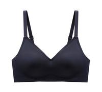 Soporte de garganta sin costuras para mujer, encaje de mazorcas de trigo, sin armadura, espalda descubierta, pequeño busto, efecto push up, cómodo y translúcido, lencería suave y agradable de llevar