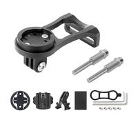 Soporte de Garmin para Bicicleta de Montaña ALU Soporte para Computadora GPS de Bici Potencia MTB Compatible con Garmin Edge 500 510 520 530 25 20 800 810 820 1000 1030 Cateye Bryton Rider