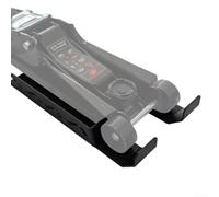 Soporte de gato de garaje resistente con diseño montado en la pared, mecanismo de bloqueo para evitar colapsos, construcción de metal que soporta una amplia compatibilidad con el coche para un