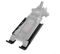 Soporte de gato montado en la pared con función de bloqueo para un soporte estable y seguro del vehículo, diseñado para almacenamiento en garaje y hecho de materiales metálicos para un uso duradero