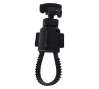 Soporte de goma ajustable para faros de bicicleta, 75 x 35 mm