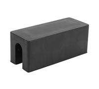 Soporte de goma para protector de espejo de popa de barco para motor fueraborda con sistemas de inclinación hidráulica, ideal para fuerabordas de varios caballos de fuerza como