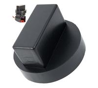 Soporte de Goma Universal para Gato, Soporte de 68 x 13 mm, con receptáculo de 23 x 56 x 26 mm, para Todos los Coches de hasta 3.5t, Almohadilla de Gato Antideslizante para maniobrar Tomas, Jack Pad