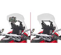 Soporte de GPS/Smartphones Givi para DUCATI MULTISTRADA V4 / S / S SPORT 21-26