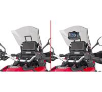 Soporte de GPS/Smartphones Kappa para HONDA CRF 1100 L AFRICA TWIN 20-23 | ADV 350 25-26