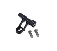 Soporte de guardabarros de aleación de aluminio para bicicleta plegable Brompton, compatible con series A/C/T/Pline, distancia de montaje 32 - 44 mm, para llantas de 61/65/72/80 mm, 57 mm x (gris)