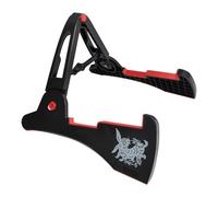 Soporte de guitarra con base antideslizante para todos los tamaños de guitarras y bajos en un estilo portátil en forma de A