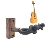 Soporte de guitarra | Gancho colgante para guitarra de madera - Soporte de pantalla de pared reutilizable antideslizante para guitarra eléctrica, ukelele, bajo
