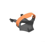 Soporte de hélice de silicona y PC para DJI 5 Pro, correas de amarre de paleta negras para almacenamiento y transporte seguros de la hoja, compacto 11 x 8,6 x 4,3 cm (naranja)