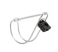 Soporte de Herradura de Acero Inoxidable Soporte de Anillo de Boyas de Vida Cualquier Ajuste de ángulo Pulido Facial Soporte de Anillo de Vida Metálico para Barco