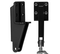 Soporte de herrajes para puerta, piezas de repuesto para cierre de tormenta, kit de montaje de jamba de 2 piezas para apartamento, casa, granja, dormitorio, sala de estar, dispositivo de fijación conf