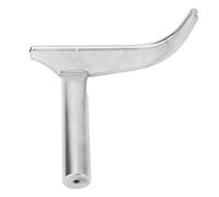 Soporte de herramienta de torno curvo J, soporte de herramienta de torneado de madera de acero endurecido, Base de torno, poste de 25mm