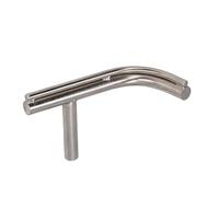 Soporte de herramienta de torno de madera, piezas curvadas en J, acero de aleación de 16mm, poste de diámetro de 5/8 pulgadas