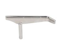 Soporte de herramienta de torno, poste de acero curvado, piezas de torneado de madera, accesorios, aleación de 16mm de diámetro