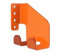Soporte de herramientas de motosierra para garaje, proporciona un soporte fiable y fácil acceso para herramientas (naranja)
