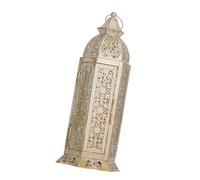 Soporte de hierro antiguo con base segura que garantiza protección para festivales de Oriente Medio, decoración decorativa