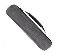 Soporte de hierro plano, bolsa de herramientas para el cabello, bolsa de hierro plano impermeable, material de viaje portátil, accesorios multifuncionales para el cuidado del cabello para hombres y