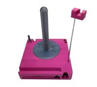 Soporte de hilo: organizador portátil, soporte de bobina de punto, integración de soporte para teléfono, solución de almacenamiento para manualidades, para mujeres, niñas, principiantes, tejedores