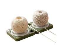 Soporte de hilos portátil, cajas giratoria de hilos portátil para ganchillo, soporte de hi los plegable para tejer ganchillo, soportes de lana multifuncionales al tejer, accesorios de ganchillos