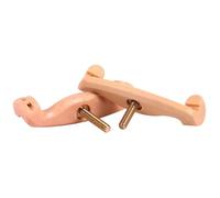 Soporte de Hombro para Violín 4/4-3/4 2 Piezas Abs Silicona | Respaldo de Hombro de Violín, Accesorio de Repuesto para Violín Portátil, Estabilidad Excelente para Aula y Uso Profesional