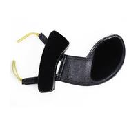 Soporte de hombro para violín Hombrera negra para violín, hombrera, mentón, almohadilla para cuello y mentón (Color : 1/4)