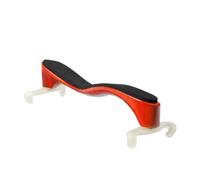 Soporte de hombro para violín Reposabrazos para violín 3/4 4/4 Reposabrazos para violín de madera de arce ajustable Patrón de llama exquisito