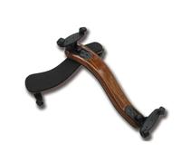 Soporte de hombro para violín Reposabrazos para violín de grano de madera, almohadilla para el hombro, reposapiés para violín, cómodo, hermoso, buena elasticidad, adecuado para 3/4, 4/4, 1/2, 1/4 (Co