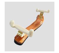 Soporte de hombro para violín Soporte de hombro de madera para violín, soporte de Metal de arce, garra de silicona, piezas de accesorios para violín (Color : 4/4)