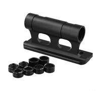 Soporte de horquilla de aluminio para barras de techo, bicicletas de eje pasante, 12 mm, 15 mm, 20 mm, compatibilidad con horquilla delantera, sistema de transporte de bicicletas de liberación rápida