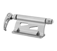 Soporte de horquilla de bicicleta de liberación rápida para coche y SUV, soporte de aluminio resistente a la corrosión para horquillas delanteras de bicicleta de montaña y carretera (plateado)