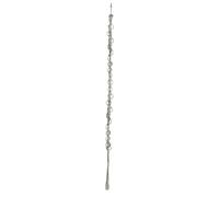 Soporte de horquilla de metal para colgar en la pared, estilo bohemio, pasadores para el pelo, pequeñas joyas, decoración de baño, metal y cuerda, almacenamiento de joyas para el cabello
