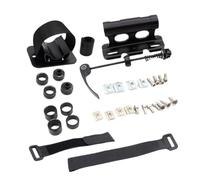 Soporte de horquilla para bicicleta, clip de sujeción de liberación rápida para horquilla delantera de bicicleta, soporte ligero con marco de metal para el hogar, garaje, coche, camión