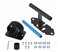 Soporte de horquilla trasera para almacenamiento y exhibición de bicicletas construido para soportar tanto la horquilla de liberación rápida como la horquilla del eje pasante (juego)